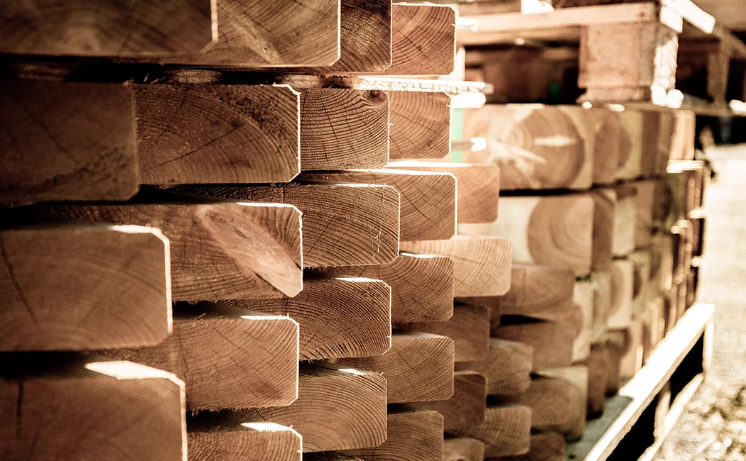Holzlager