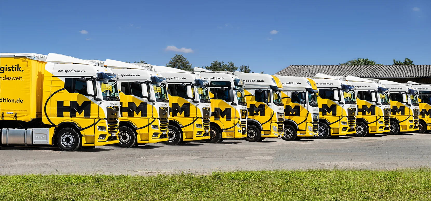 Fuhrpark der HM Spedition & Logistik