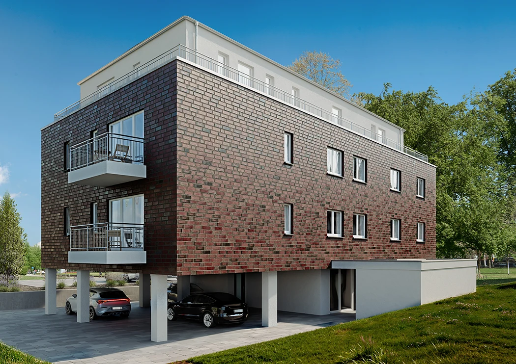 3D Rendering für Außenvisualisierung