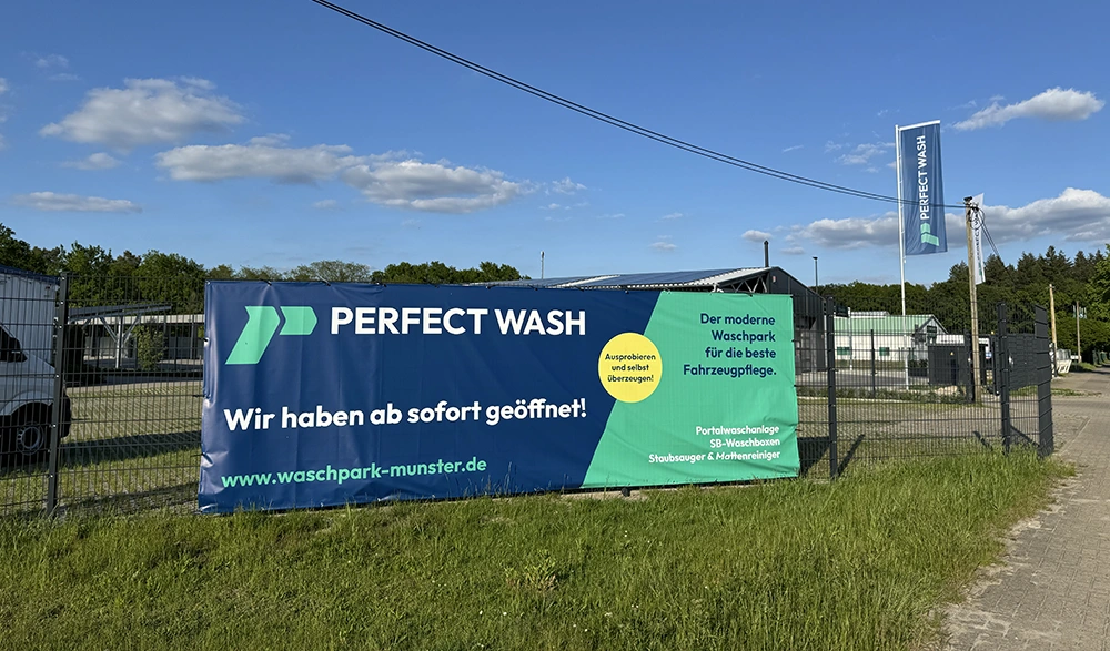 PVC-Banner im Großformat
