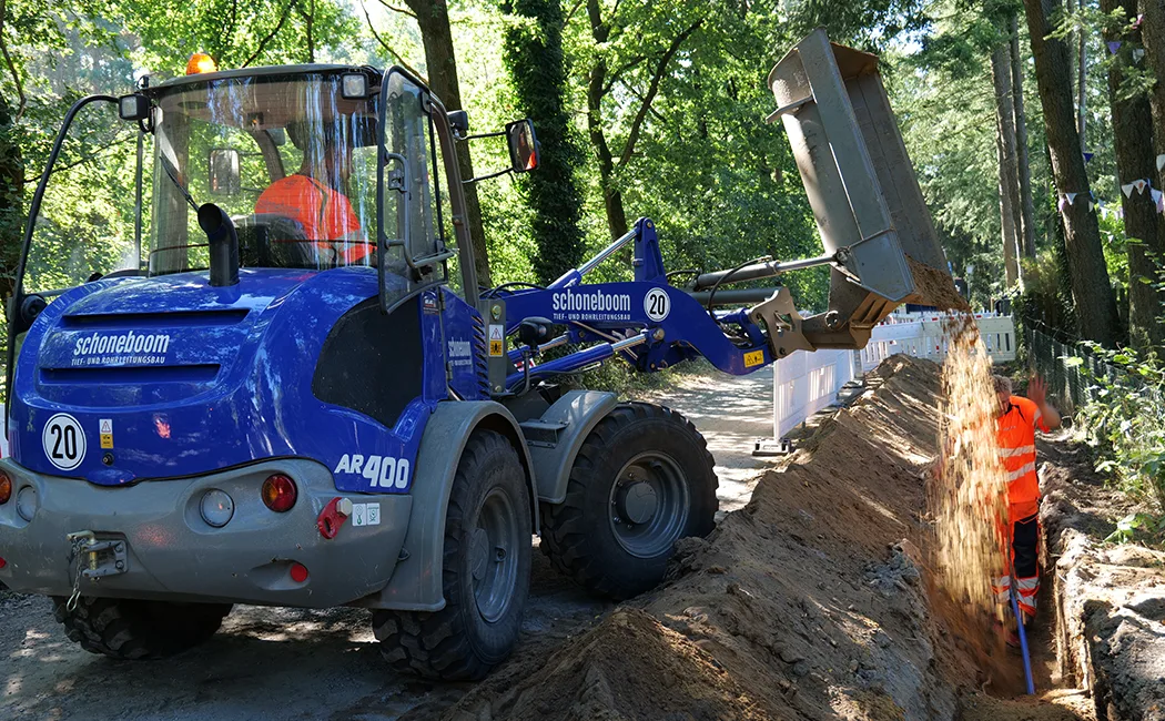 Fotoshoot auf Baustelle
