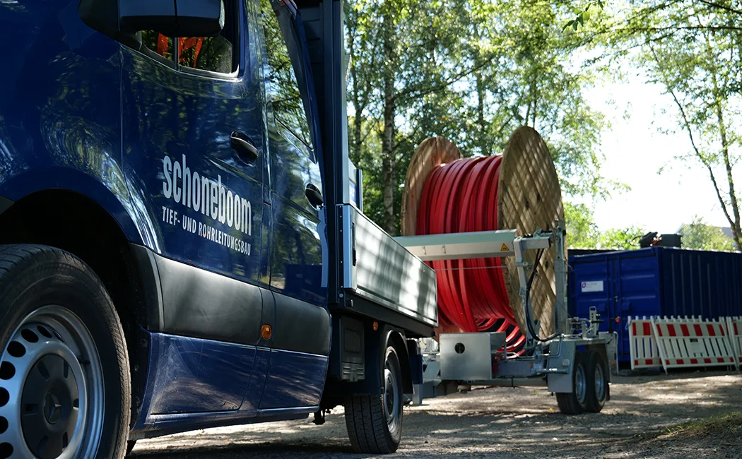 Fahrzeugbeschriftung für Transporter