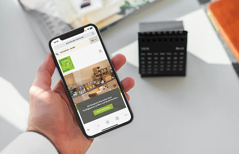 Neue Website für Landhotel Behre